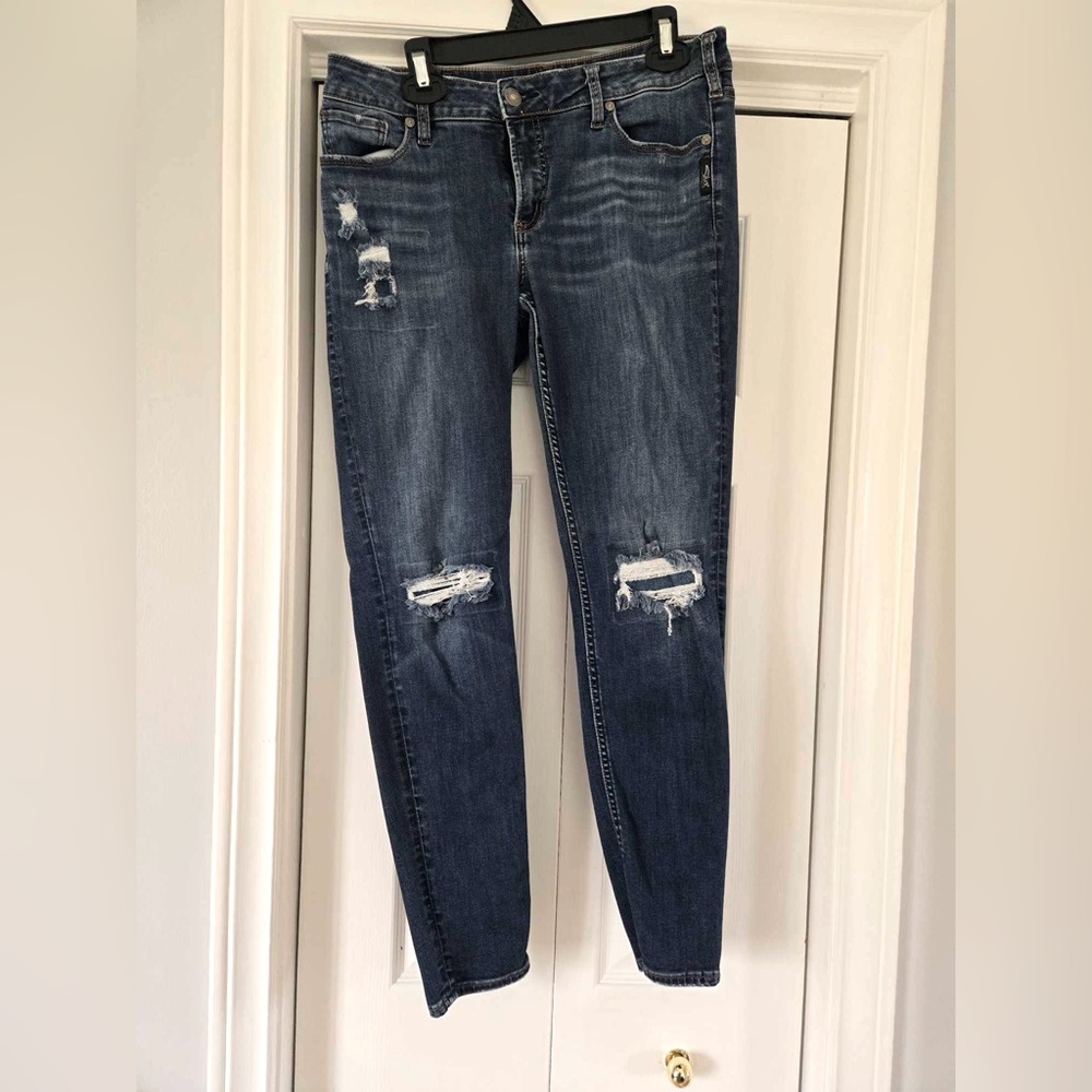 Silver Suki Skinny 33x31